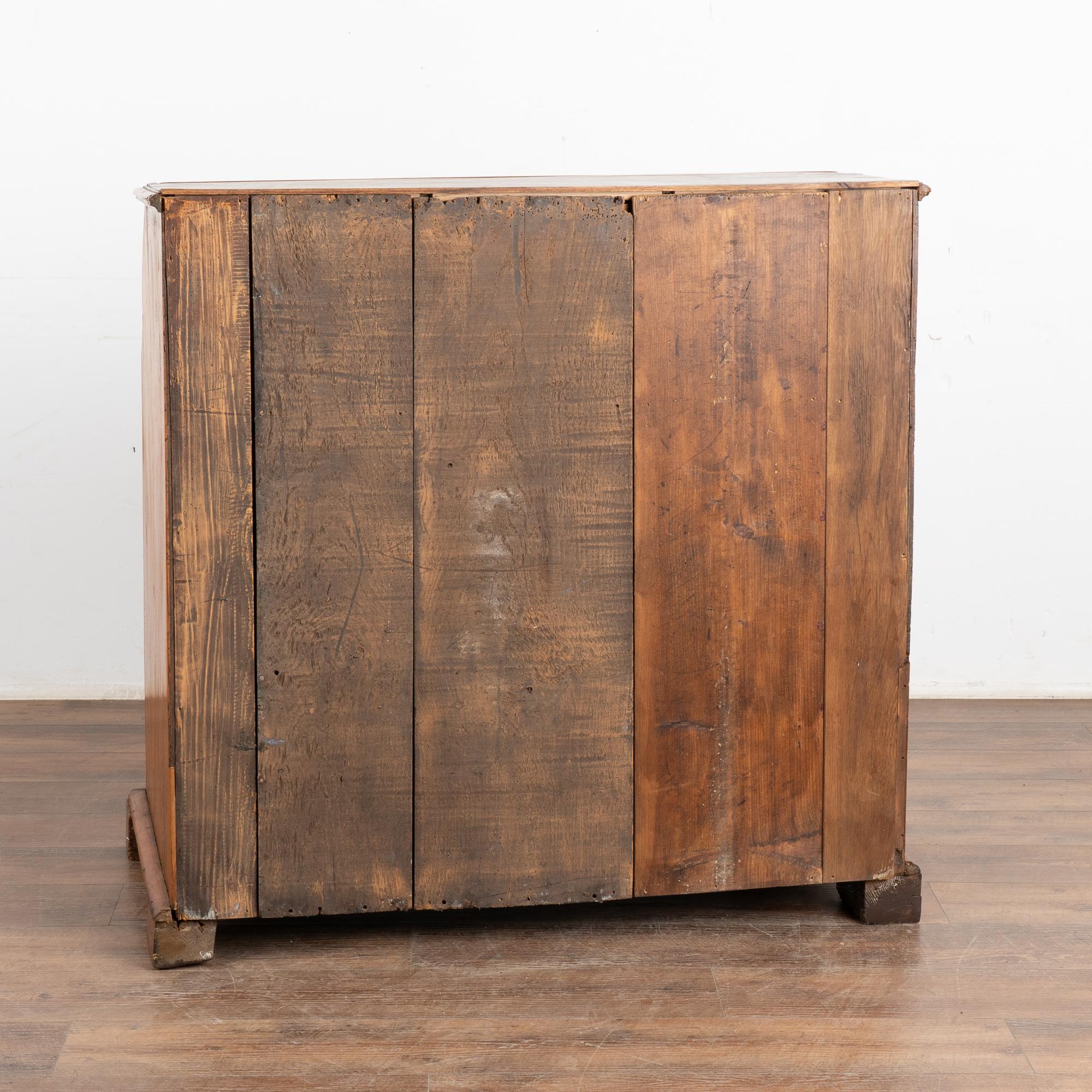 Elm Secretary Bureau With Inlaid Starburst Pattern, Denmark circa 1780-1820 6