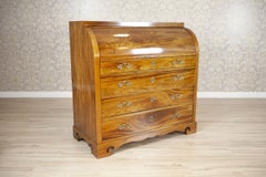 Antique Elm Wood Secretary from 1840