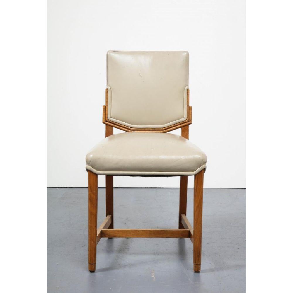 Elm Side Chair with Wood Back, Sweden, c. 1950

Solid Elm side chair with cool detailing at the at the back, and where the back meets the seat. Reminiscent of Swedish midcentury chairs (Svenskt Tenn, Carl Malmsten, etc.).

Additional