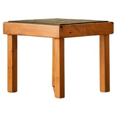 Elm side table by Pierre Chapo for Maison Regain