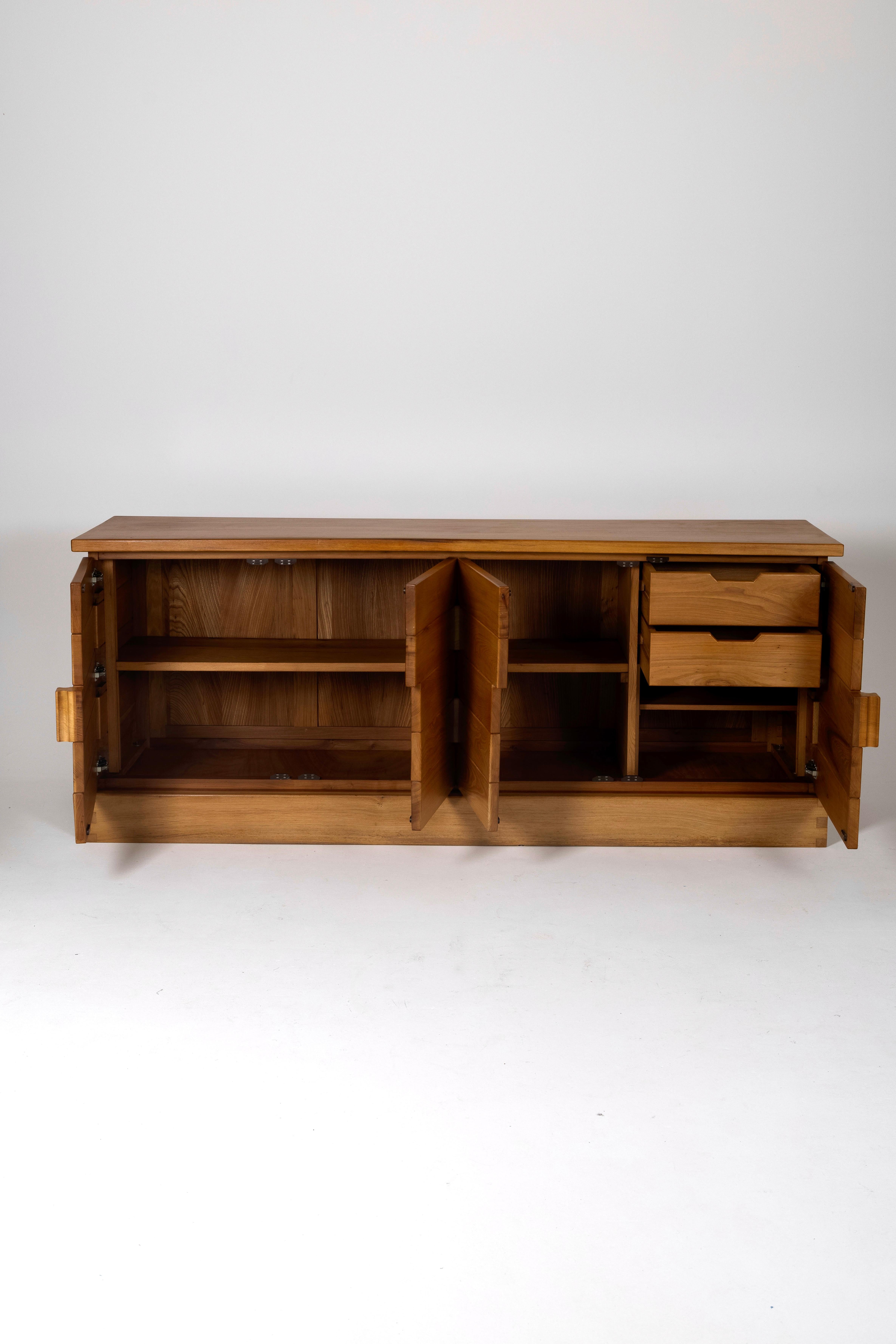 Elm sideboard by Maison Regain 10