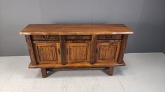 Elm Sideboard by Olavi Hänninen for Mikko Nupponen, 1960s