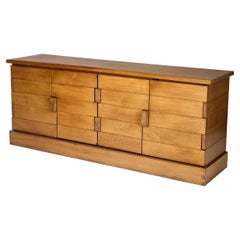 Sideboard aus Ulmenholz von Maison Regain, 1960er-Jahre