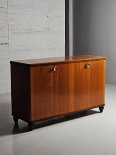 Elm sideboard 'OK' by Axel Einar Hjorth for Nordiska Kompaniet, Sweden, 1930s