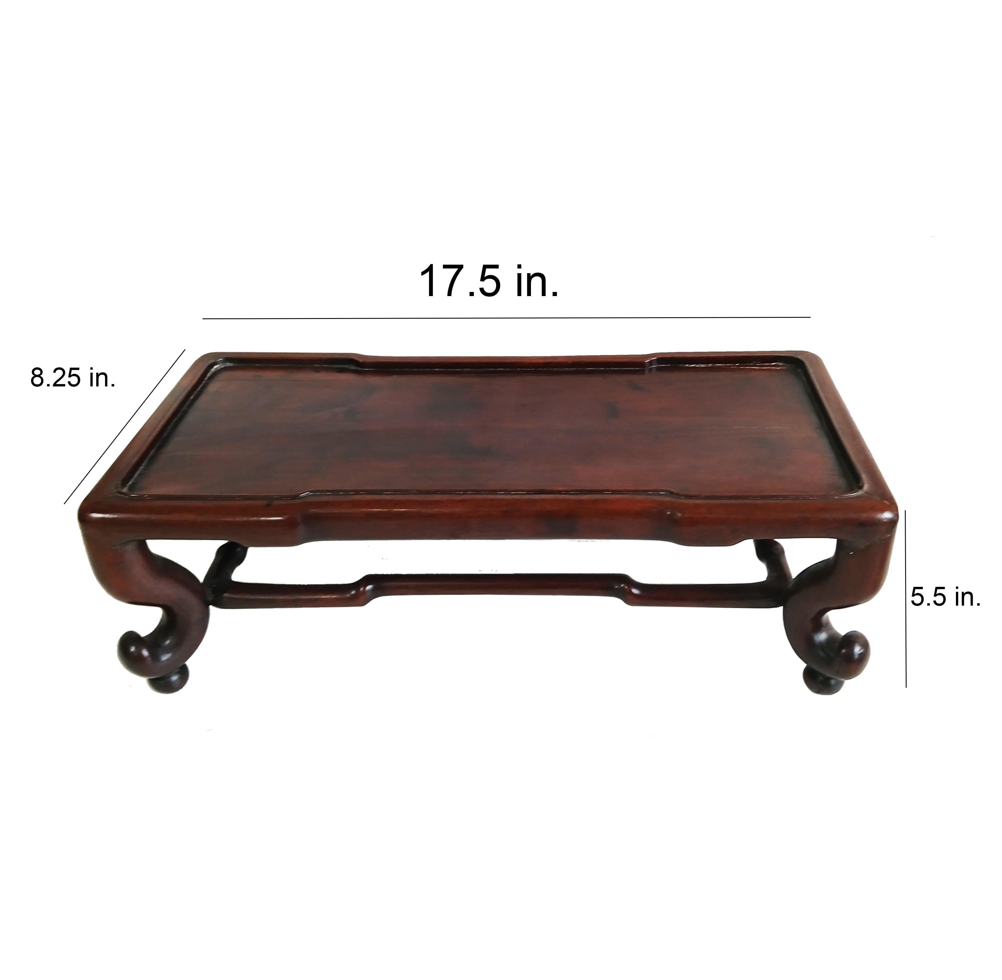 Kleiner Altartisch aus Ulmenholz, China, Mitte des 19. Jahrhunderts im Angebot 7