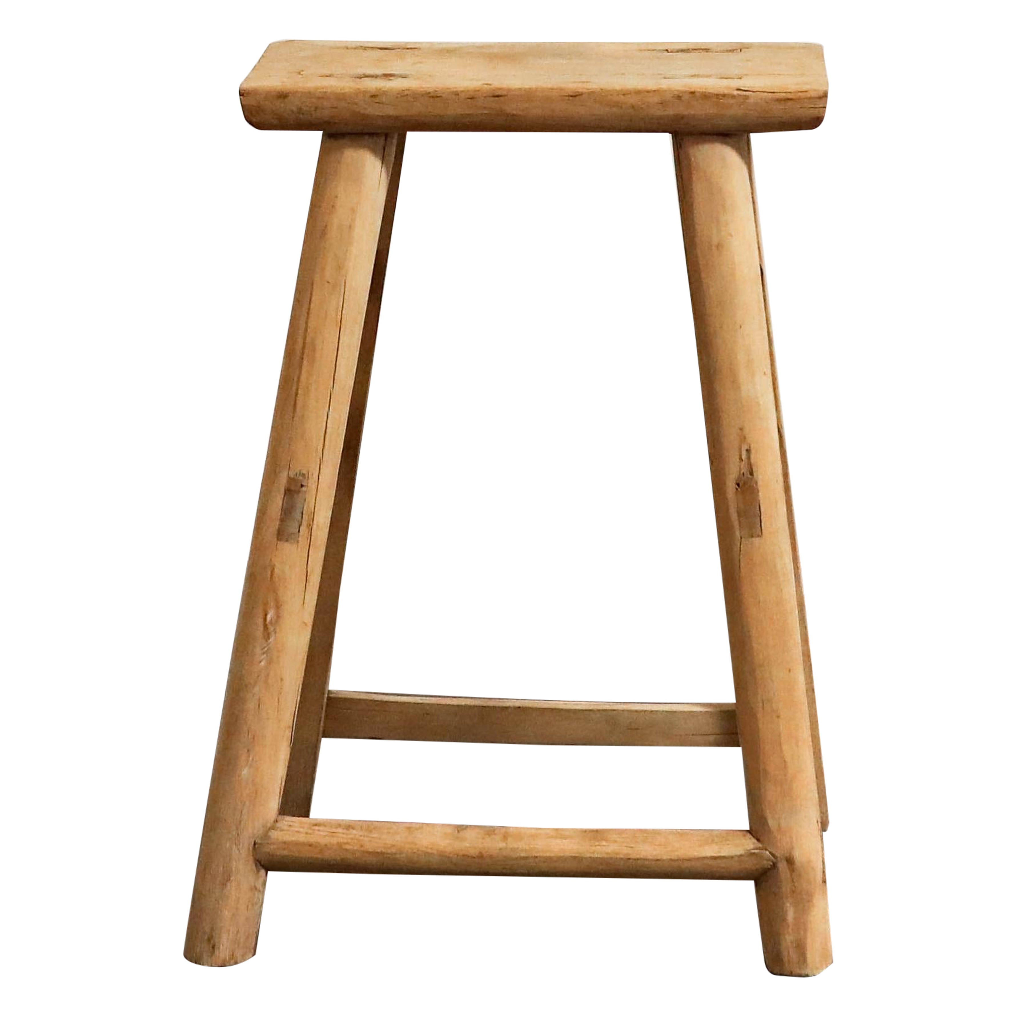elm stool For Sale