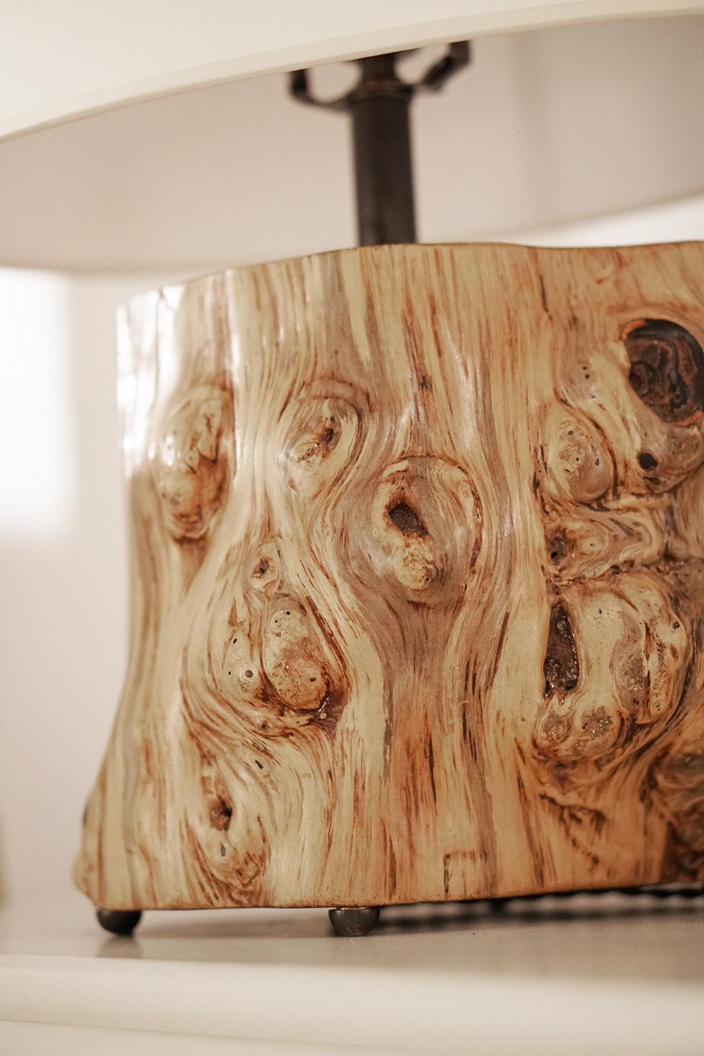 Chinese Elm Table Lamp