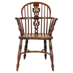 Elm Windsor Chair Georgian Farmhouse, 1800