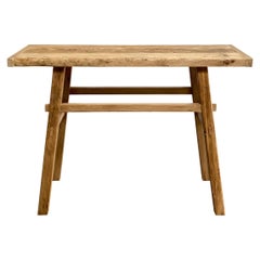 Elm Wood Console Table