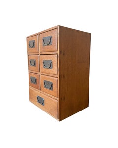 Elm Wood Lacquered Chinese Scholar Cabinet, Early 20th Century