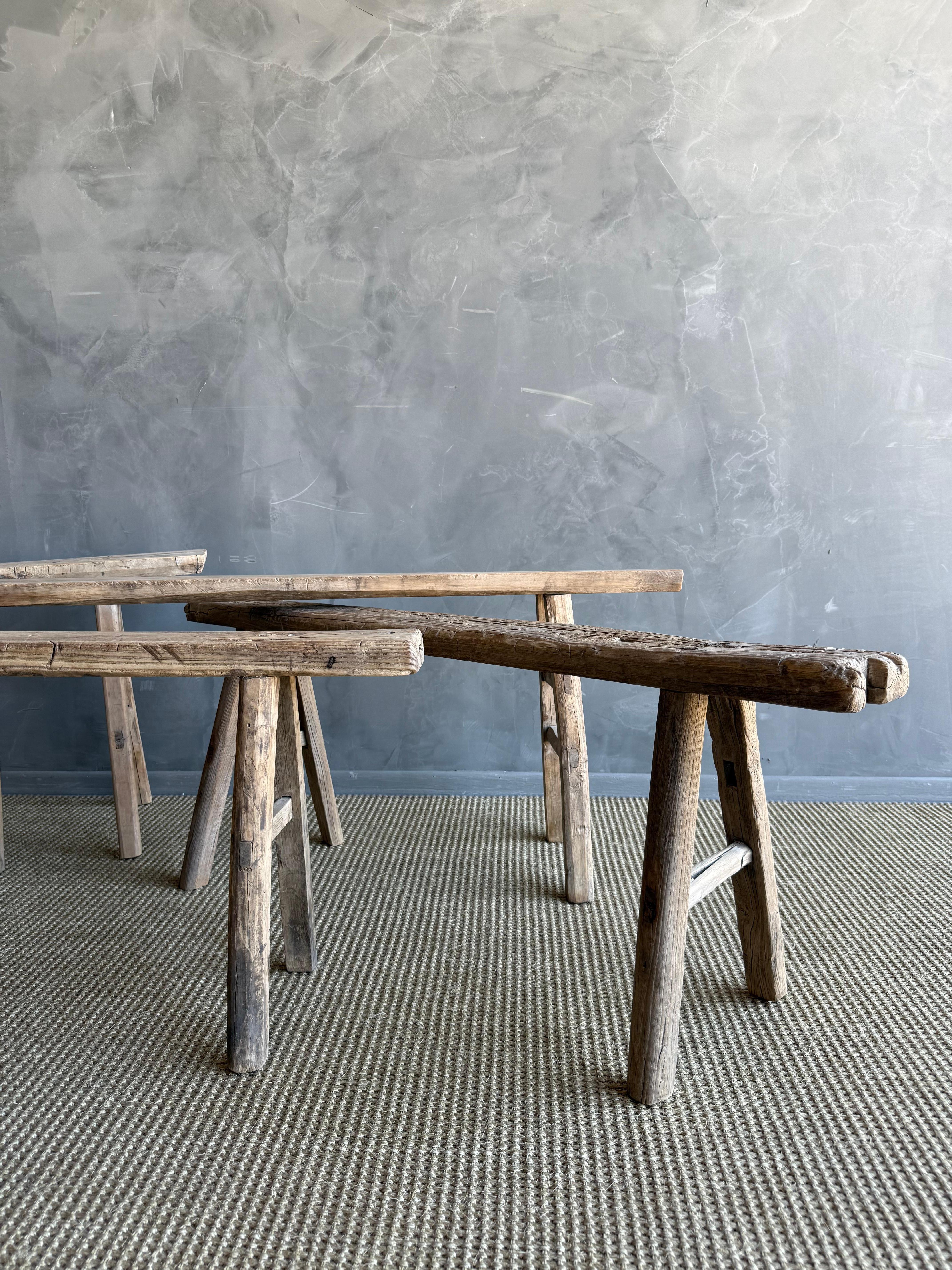 Banc Skinny en Wood Elm 44