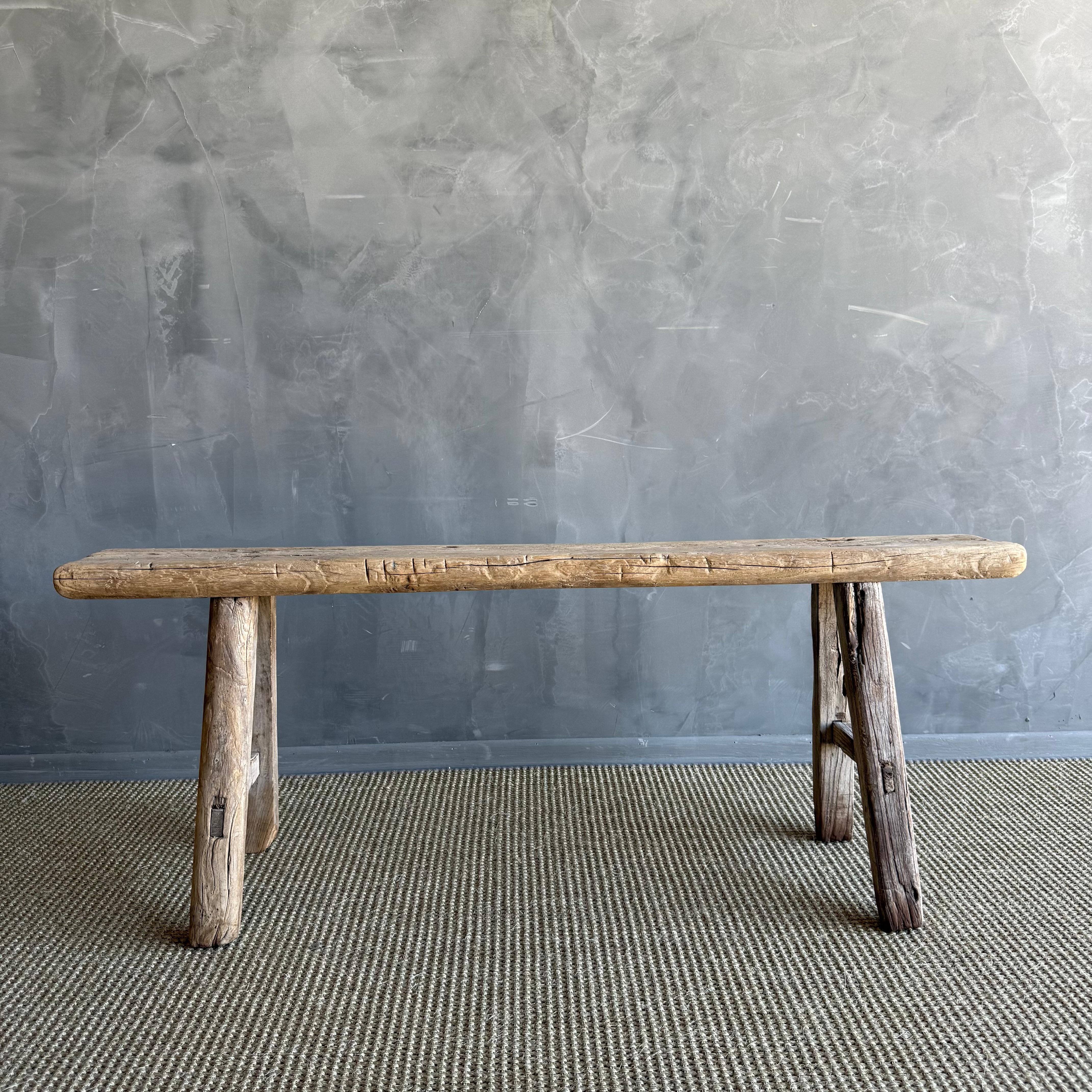 Organique Banc Skinny en Wood Elm 44