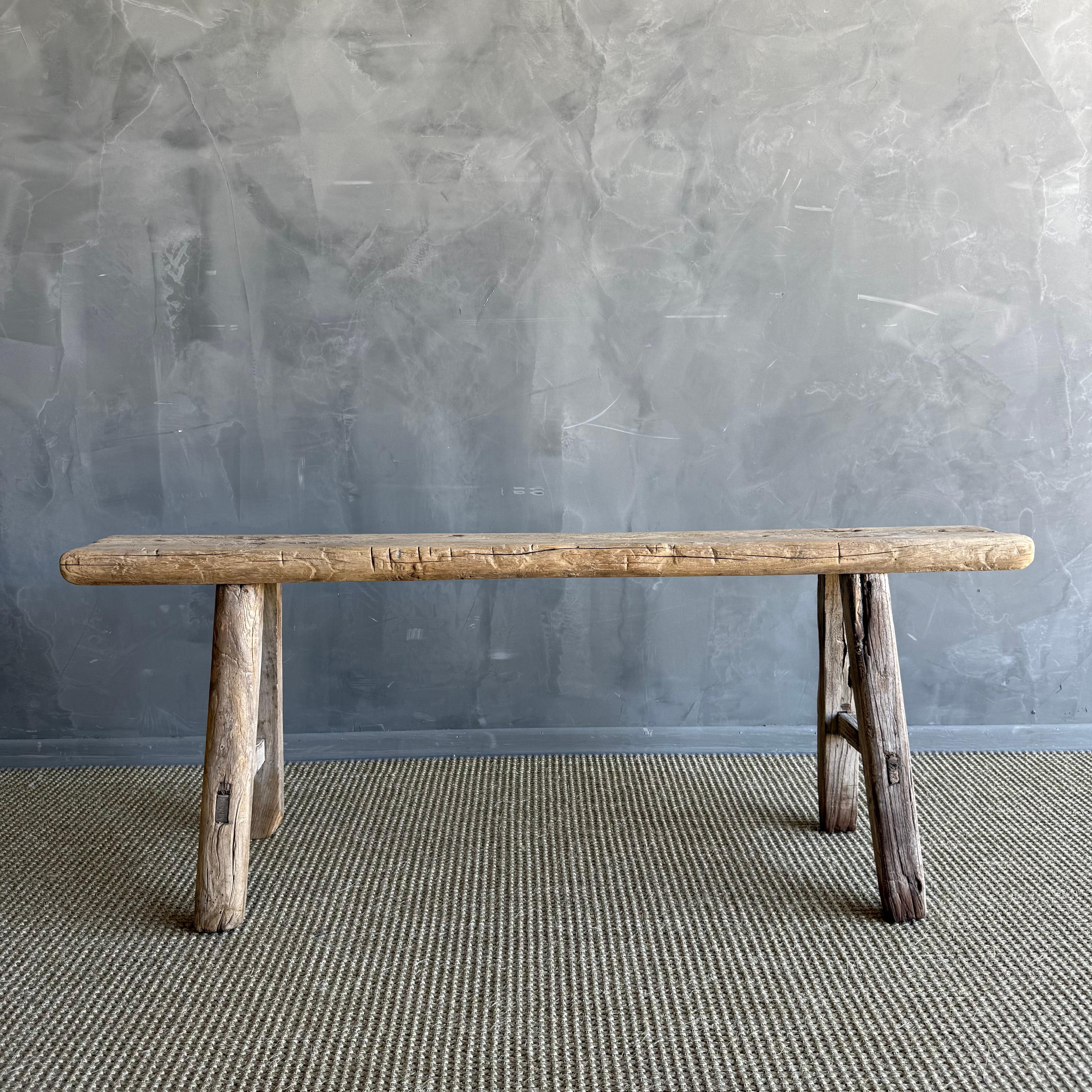 Banc Skinny en Wood Elm 44
