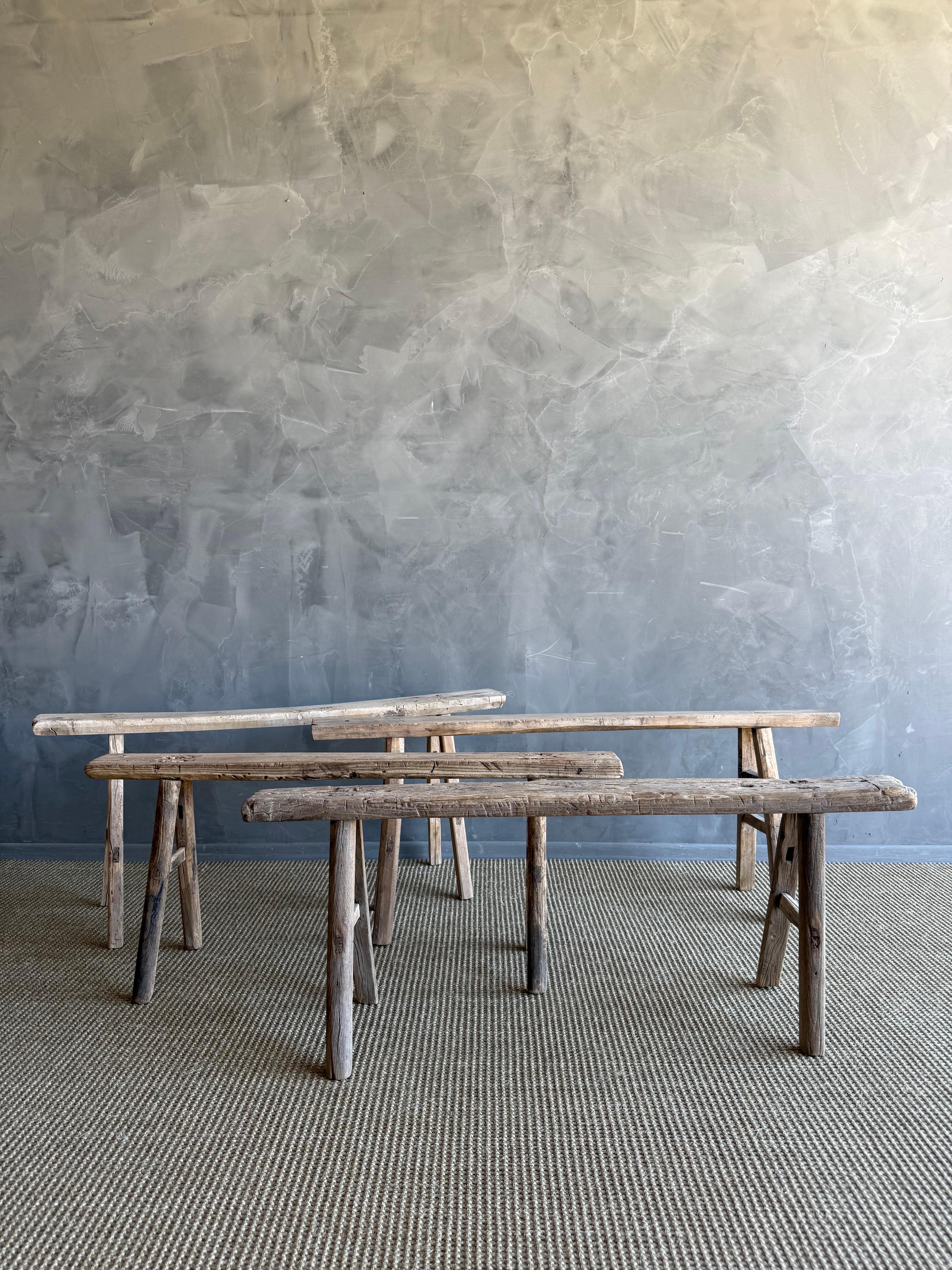 Banc Skinny en Wood Elm 44