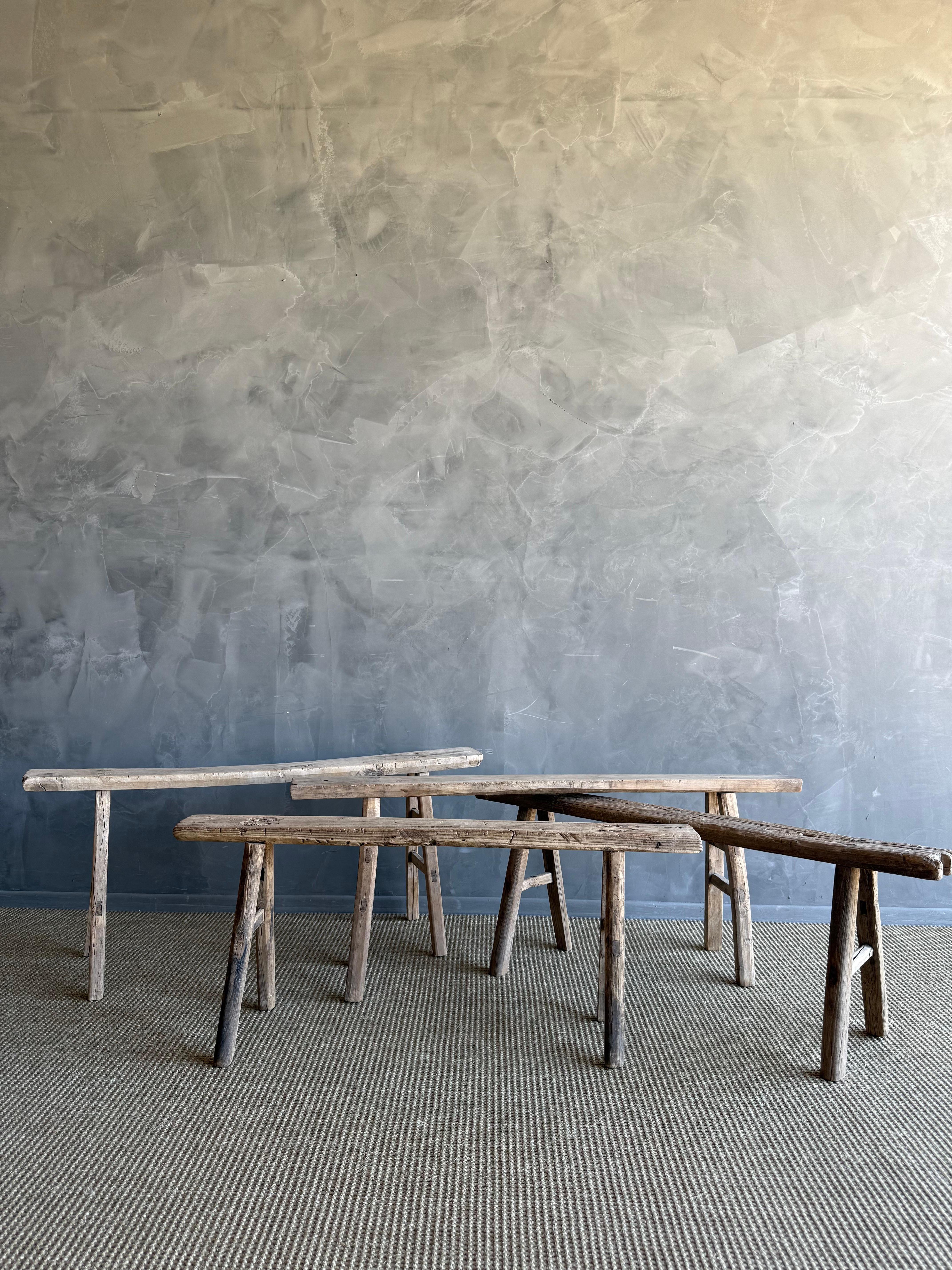 Banc Skinny en Wood Elm 44