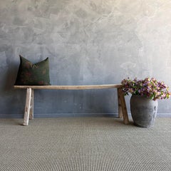 Banc Skinny en bois d'orme #C10