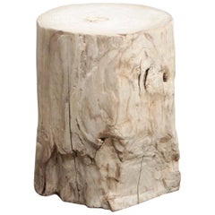 Elmwood Stump Side Table