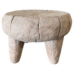 Elm Wood Stump Table or Stool 61626F
