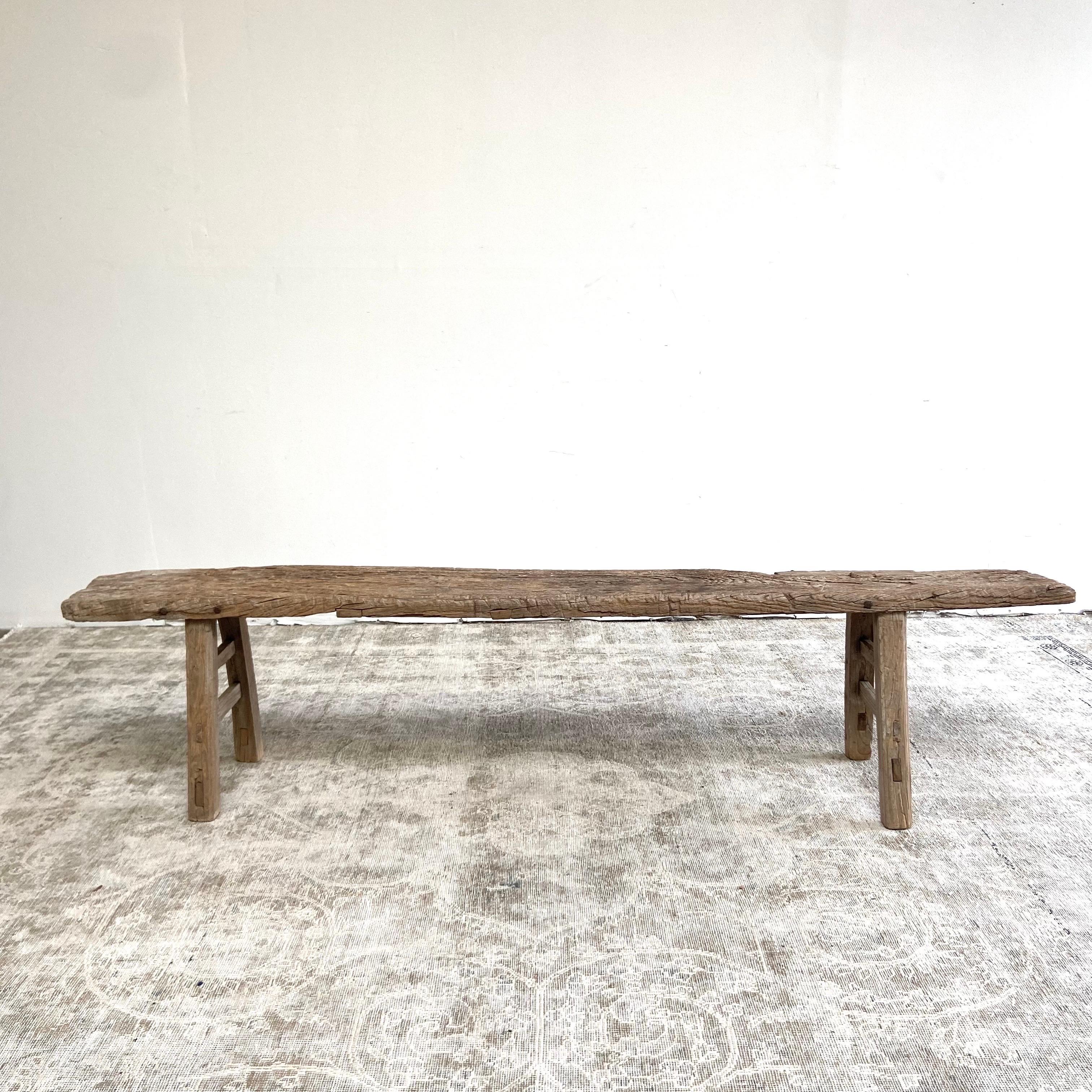 Beautiful antique patina, with weathering and age, these are solid and sturdy ready for daily use, use as a table behind a sofa, stool, coffee table, they are great for any space. Each piece is truly unique and one of a kind with different