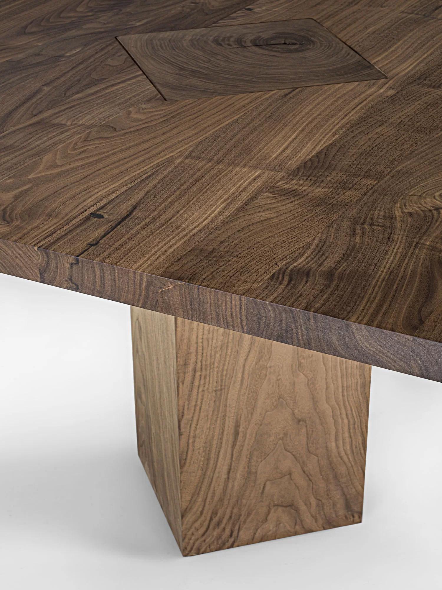 Walnut Elma Dining Table For Sale