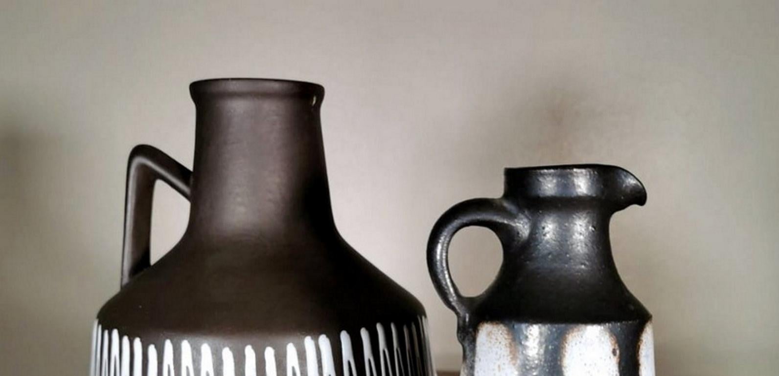 Fired Elma Keramik Pair of Ceramic Jugs, Germany