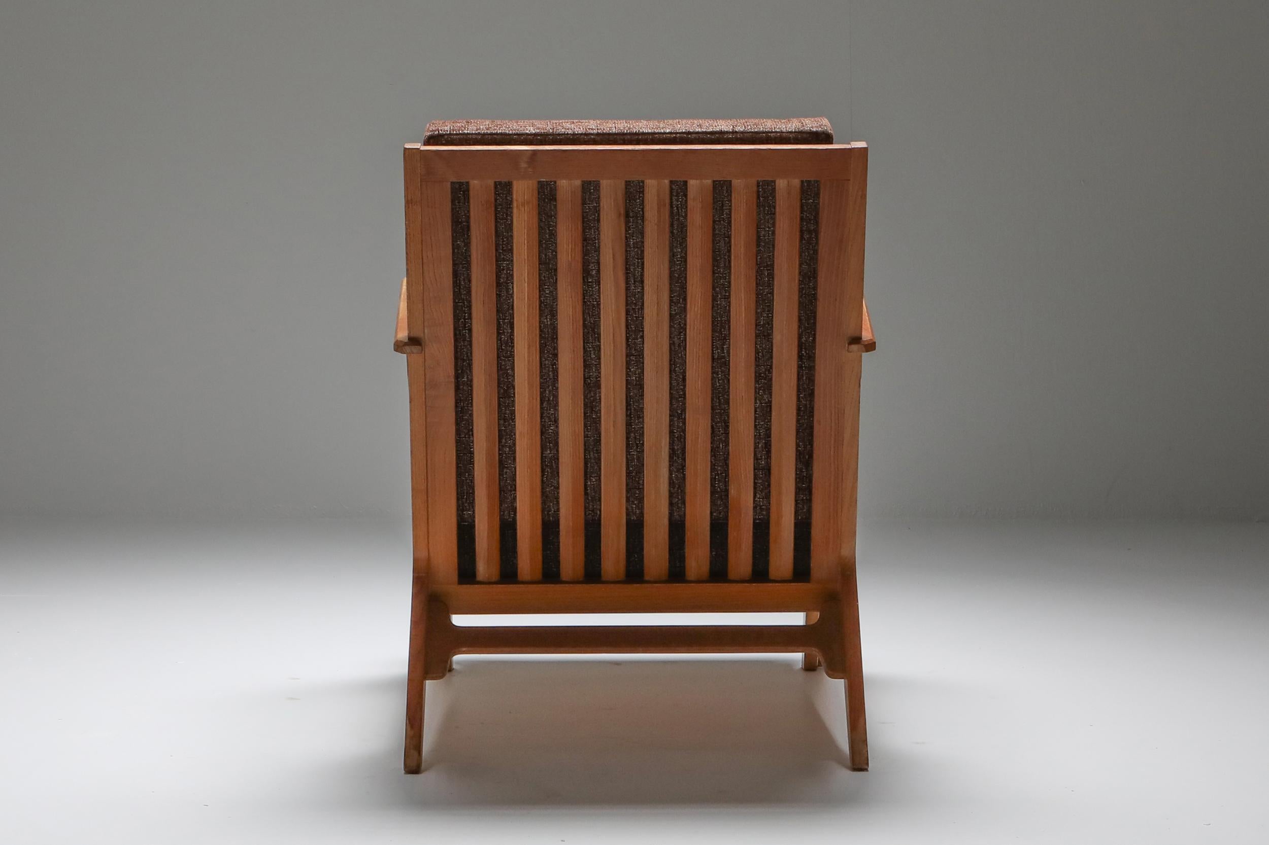 Modernistische Sessel der Moderne von Elmar Berkovich, Niederlande, 1950er Jahre (Mitte des 20. Jahrhunderts) im Angebot