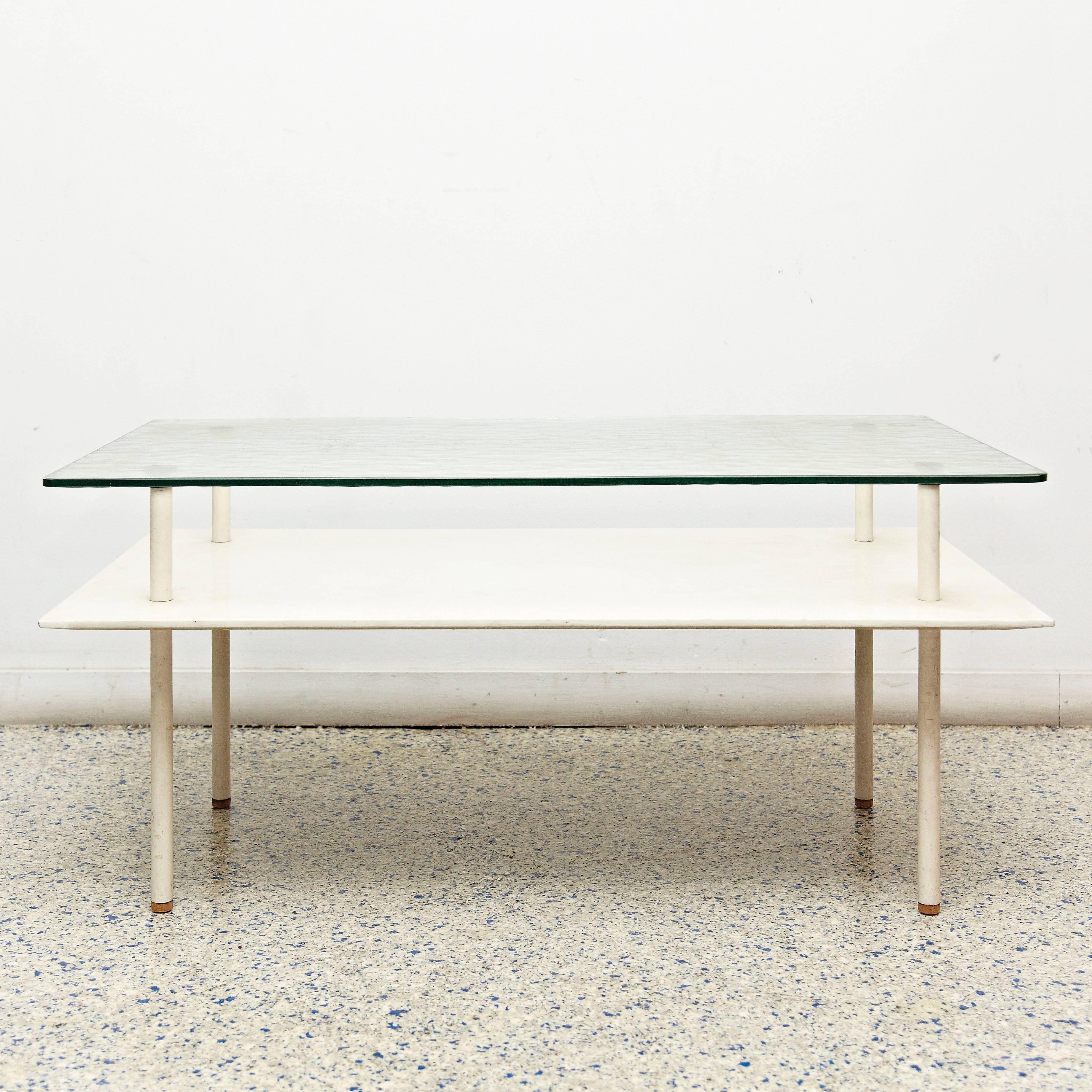 Mid-Century Modern Elmar Berkovich Coffee Table for Metz & Co., circa 1935