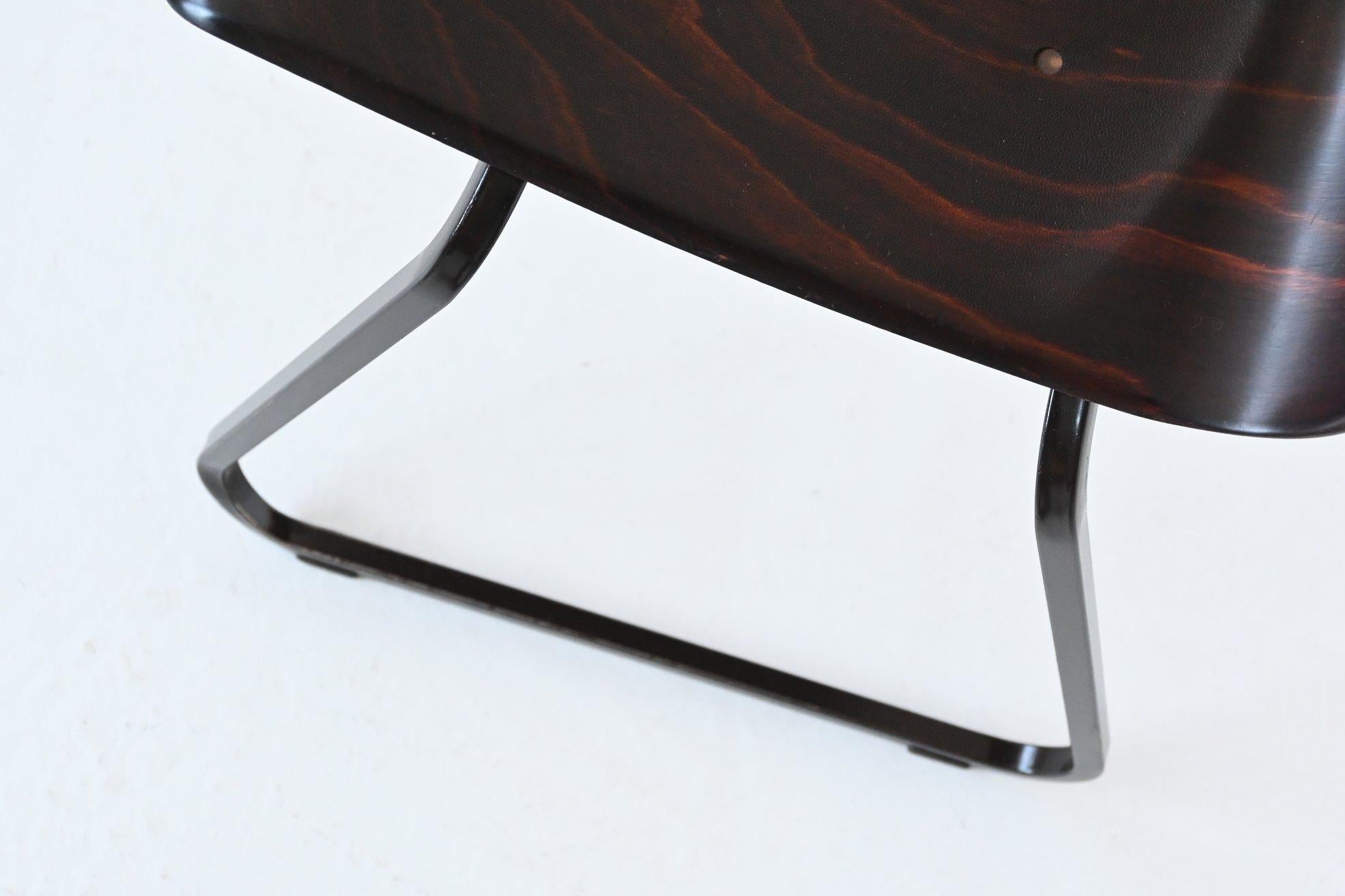 Elmar Flototto model S23 stacking chairs Pagholz Germany 1970 10