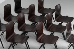 Elmar Flototto Pagholz stacking chairs Germany 1970