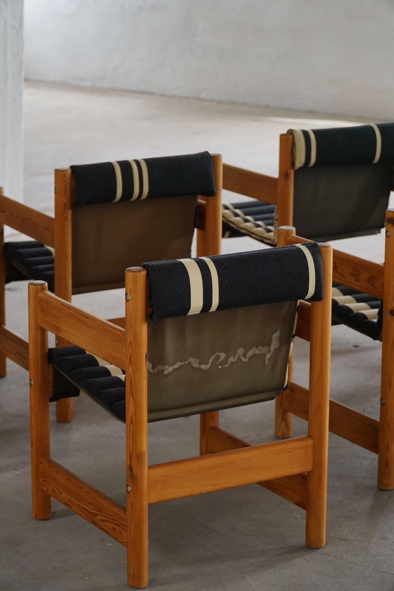 Elmar Moltke Nielsen & Knud Friis, Set of 6 Armchairs, Danish Modern, 1960s For Sale 14