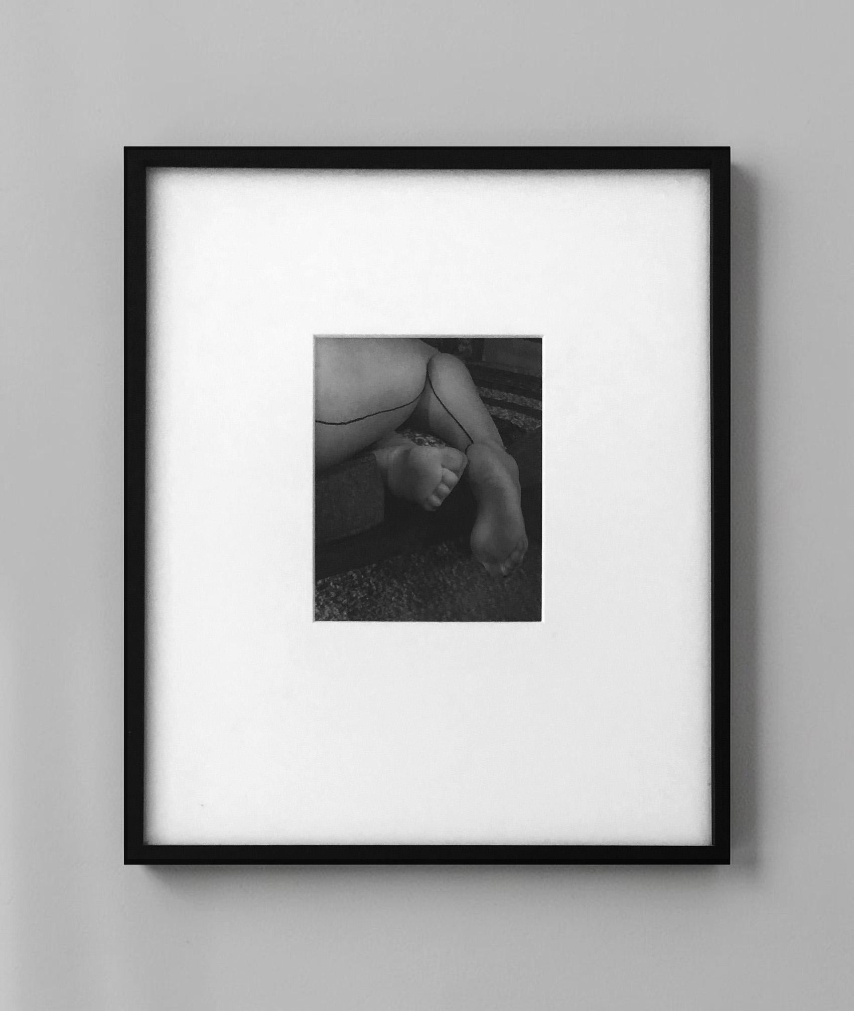 Head to toe, Black and white Original Print (Framed)