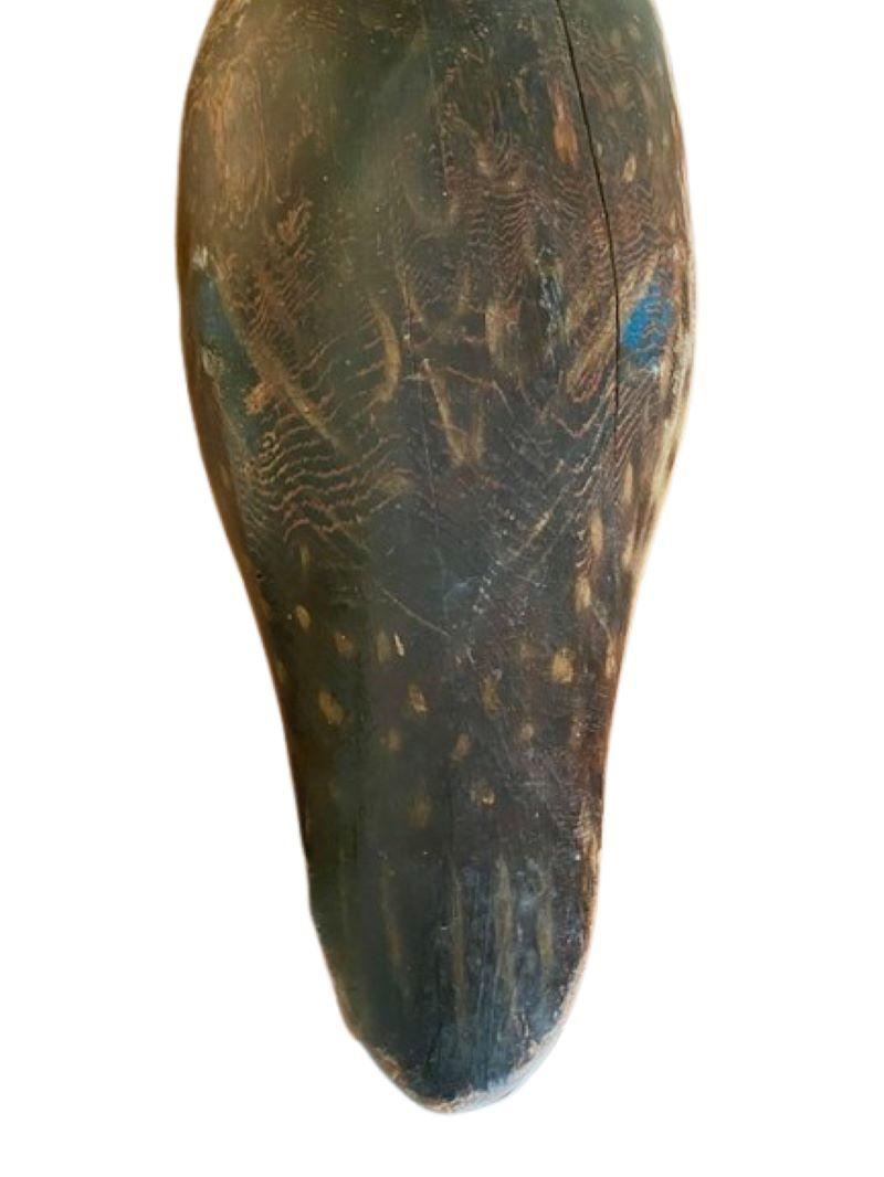 Elmer Crowell Pareja de señuelos de ánade real sobredimensionados, hacia 1920, con marcas ovaladas en venta 9