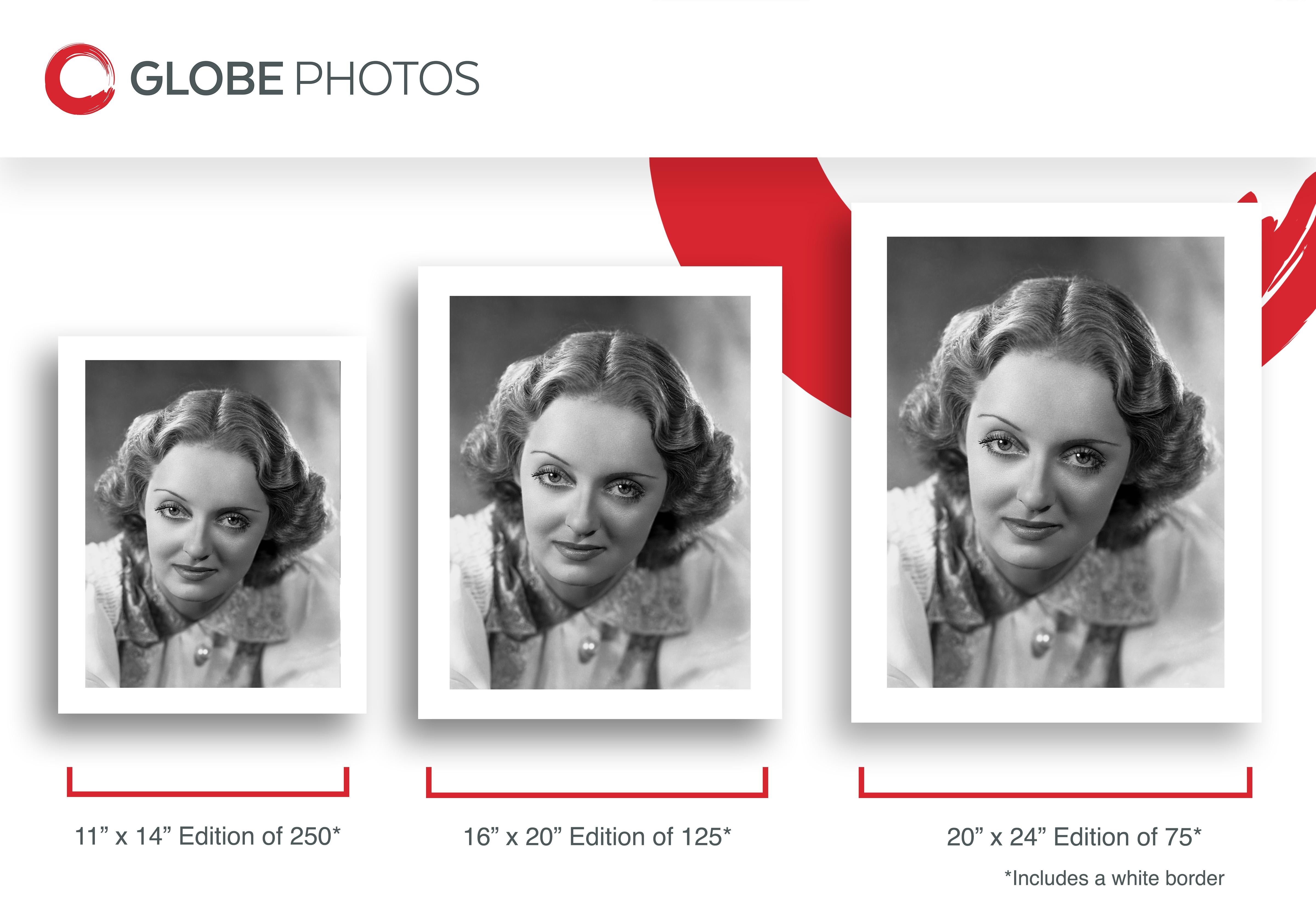 Bette Davis : Piercing Gaze - Contemporain Photograph par Elmer Fryer