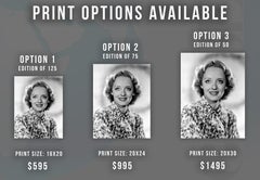 Bette Davis Smiling II Movie Star News Fine Art Print