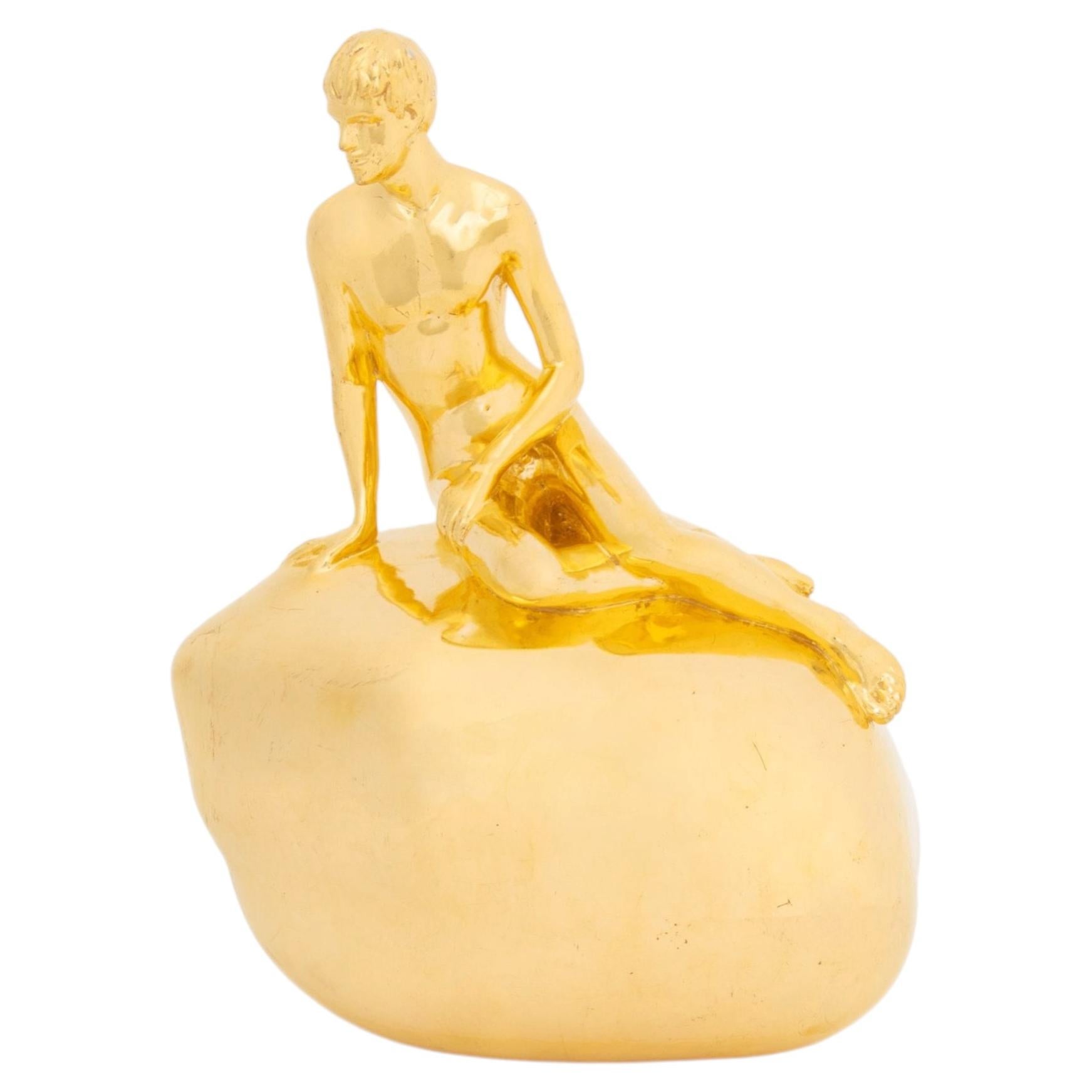Michael Elmgreen & Ingar Dragset „He (Gold Leaf)“, Skulptur, 2022