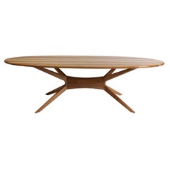 Elmond Natural Color Solid Wood Dining Table