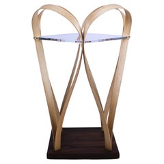 Mesa auxiliar de madera Elms