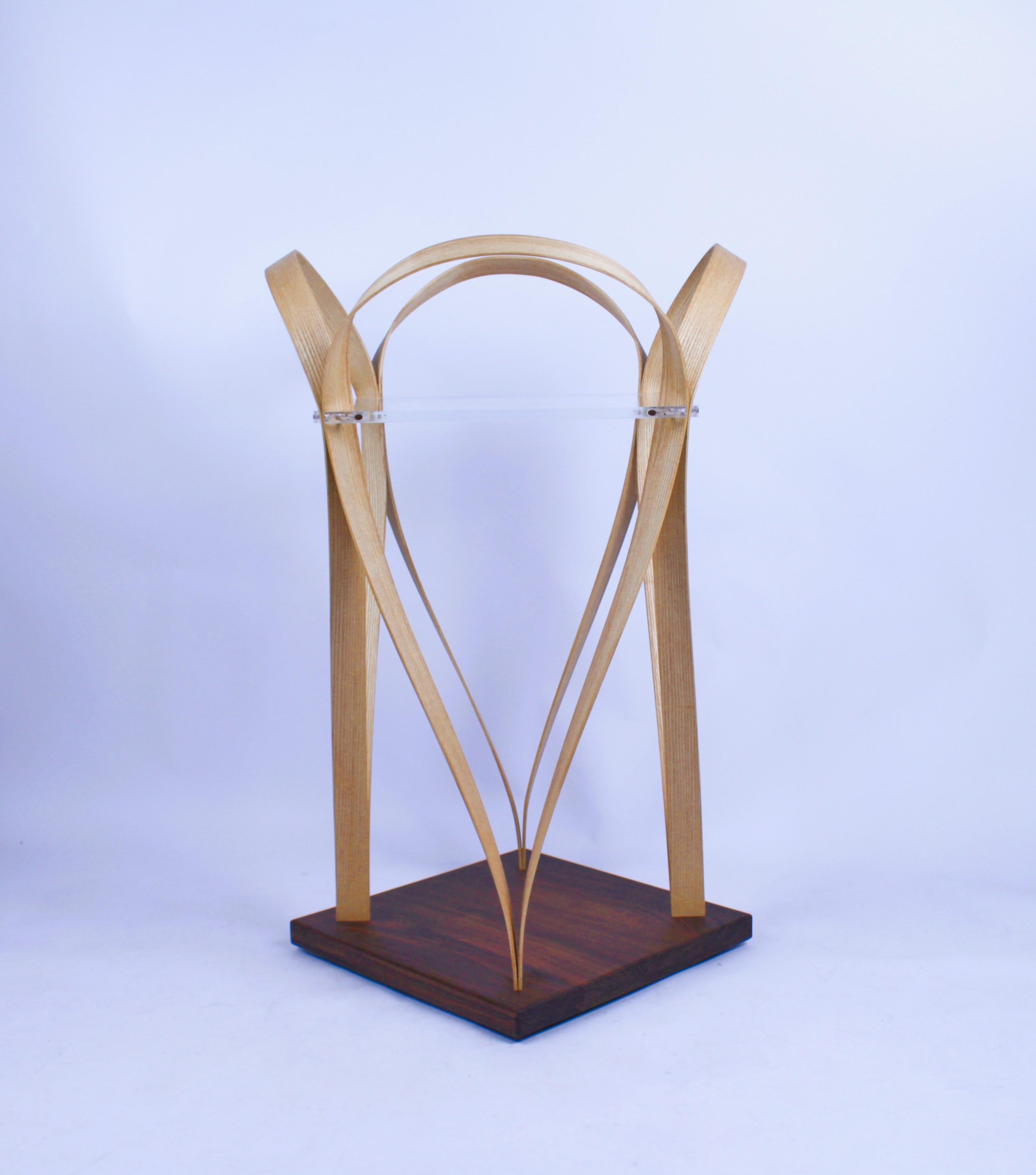 Mesa auxiliar de madera Elms Carpintería en venta