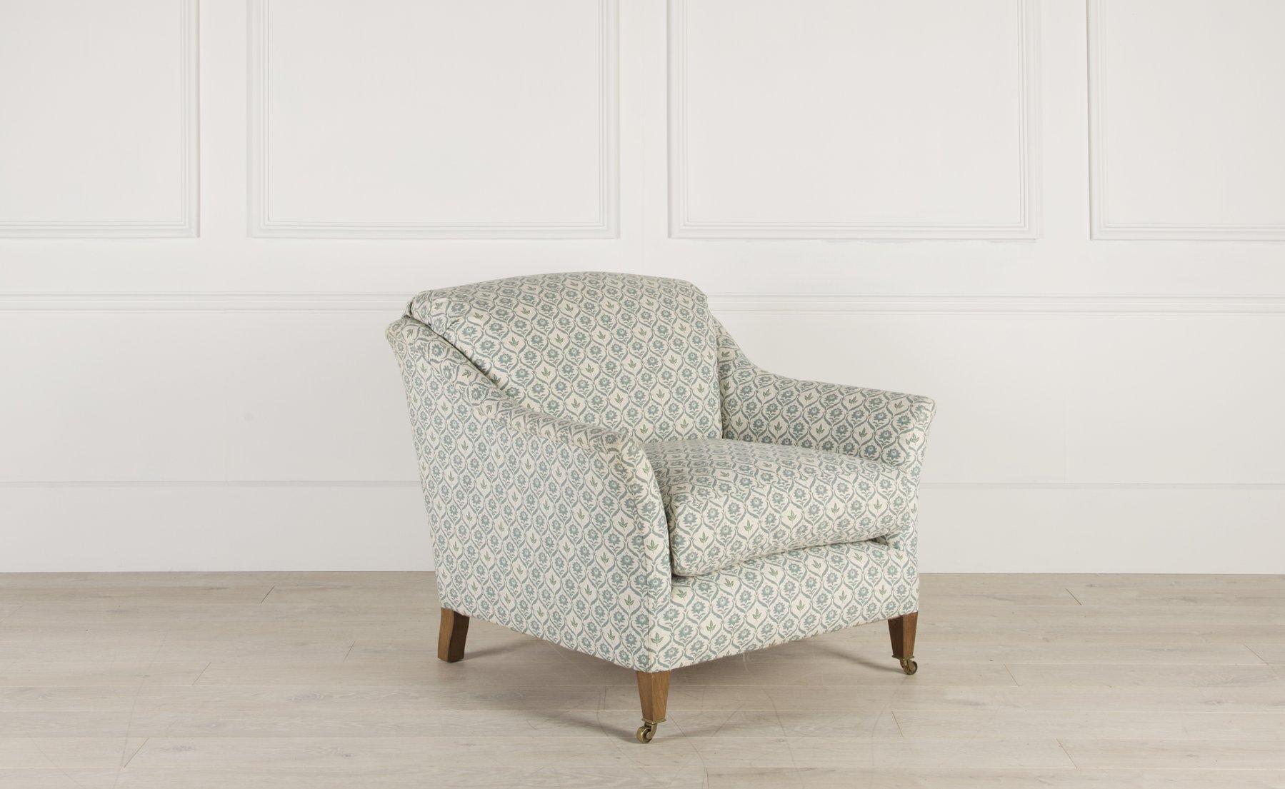 Elmstead Down-Back Armchair In New Condition In Gloucestershire, GB