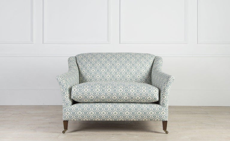 Made to order from our Bespoke Upholstery collection, The Elmstead loveseat is a twist on our ever popular Elmstead sofa, which we pared down to make a generous seat for one or a cosy seat for two. It is, like the original, an elegant piece of