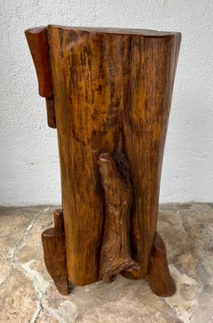 Elmwood Brutalist cabinet, France circa 1960