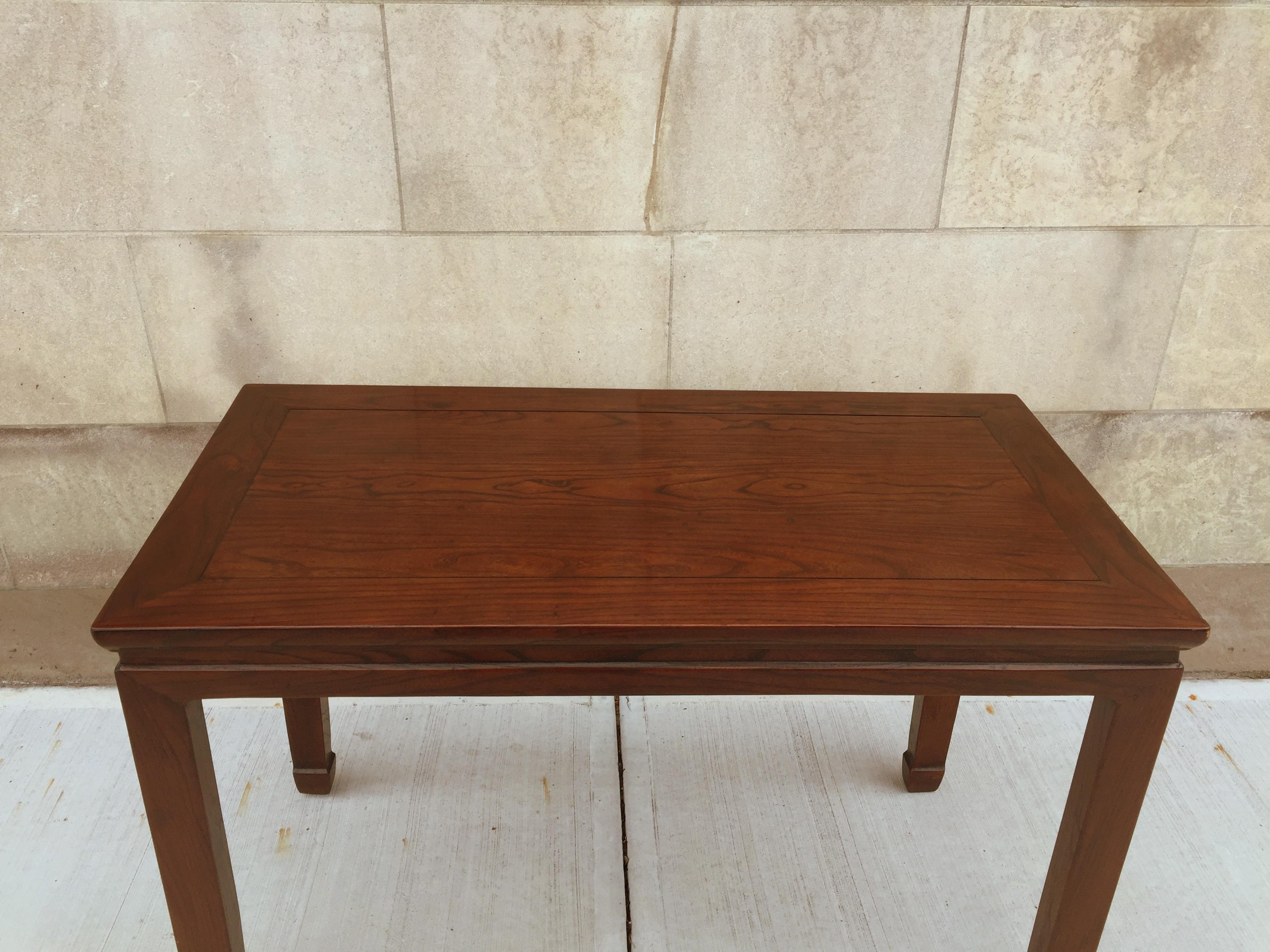 Elmwood Console Table or Desk For Sale 4