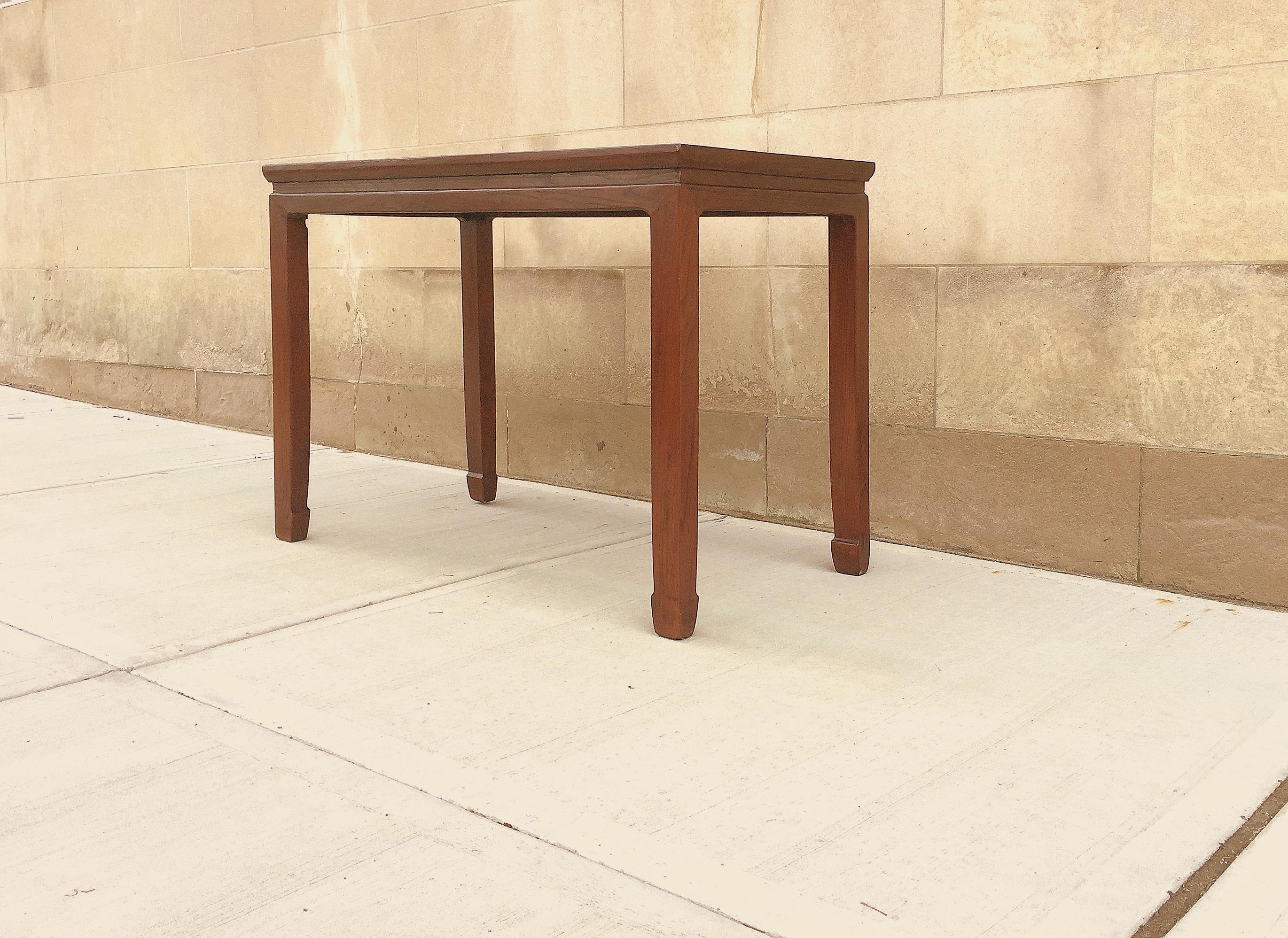 20th Century Elmwood Console Table or Desk For Sale