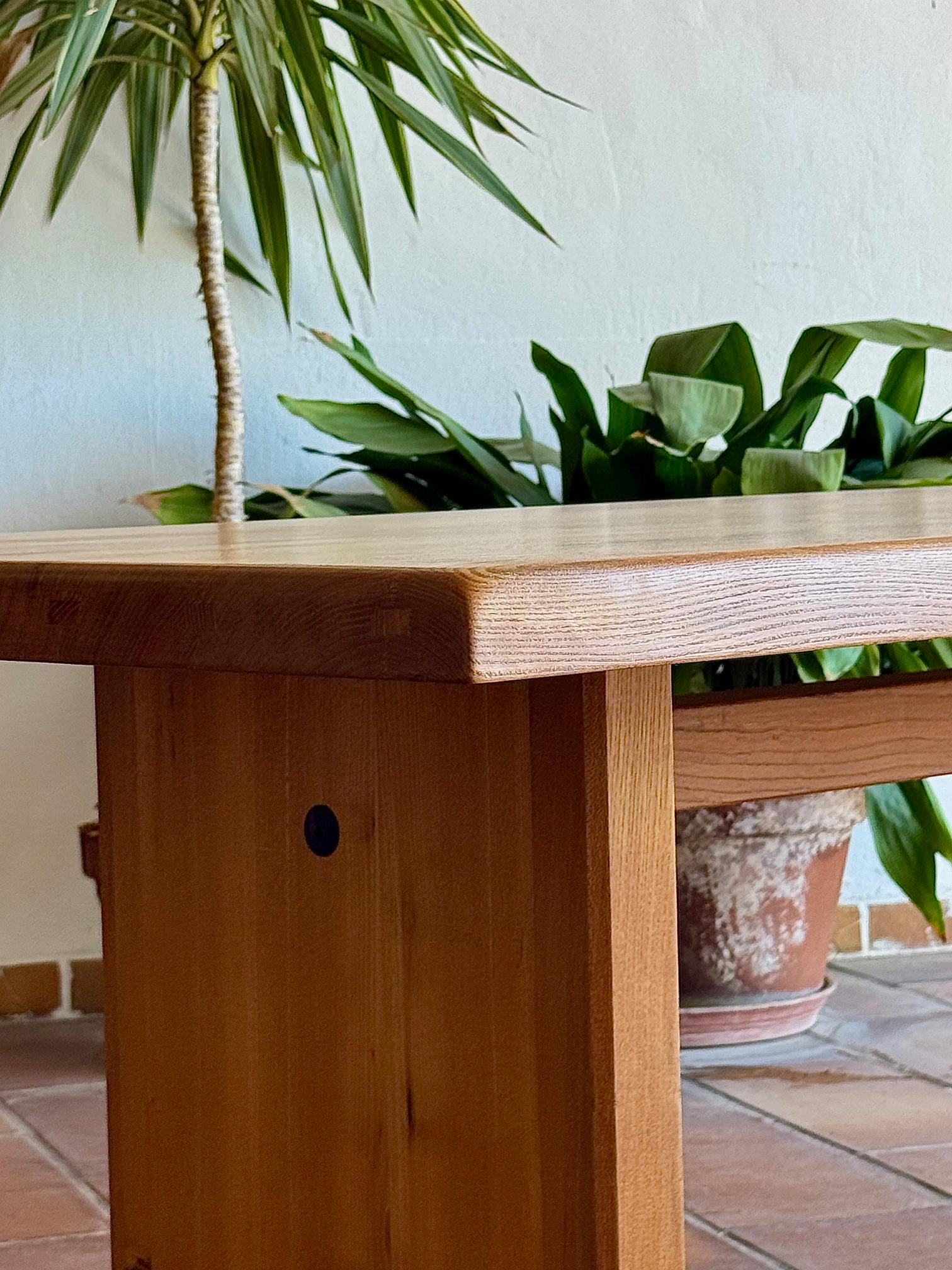 French Elmwood dining Table 