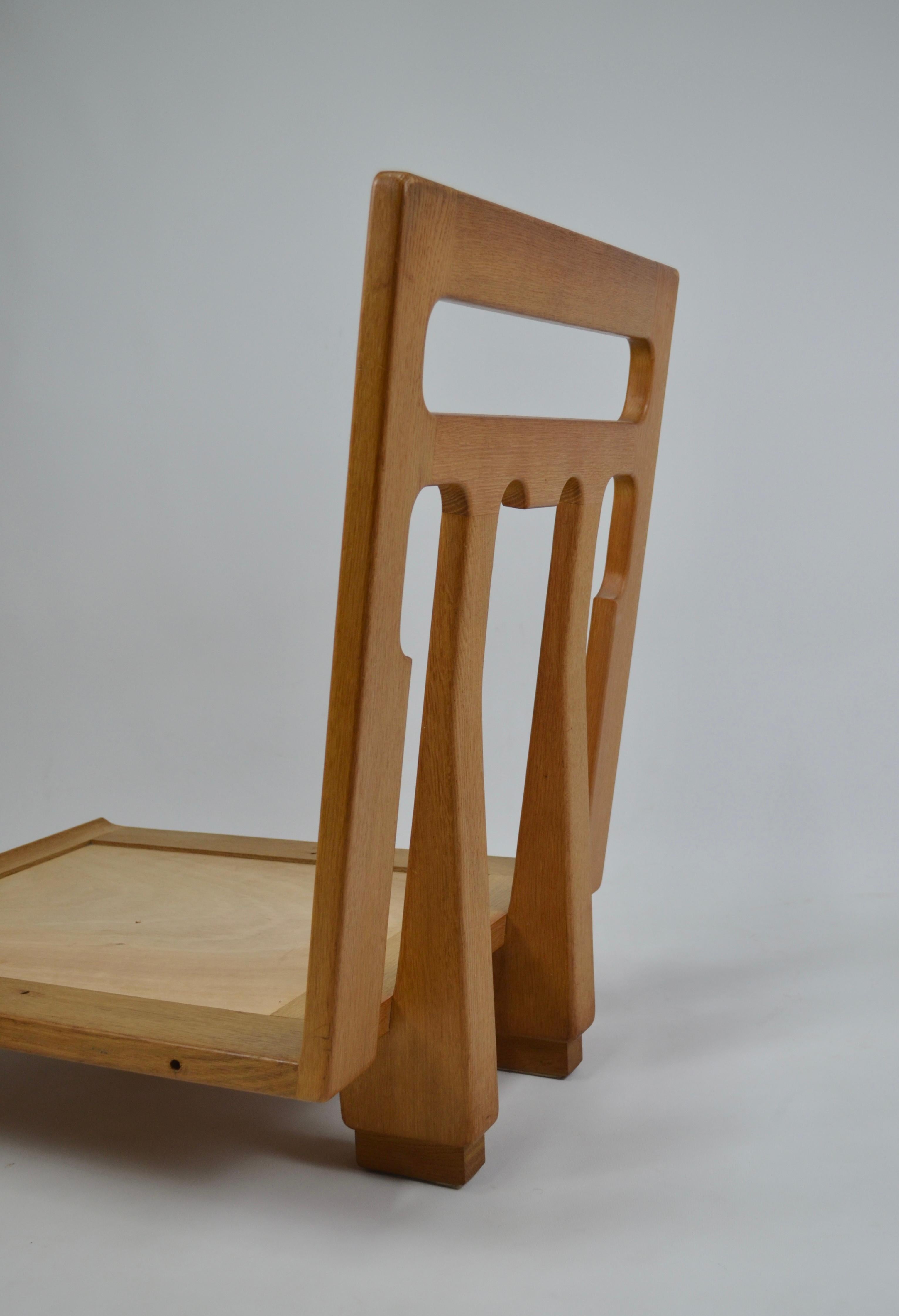 Elmyre lounge chair by Guillerme & Chambron for votre Maison, 1960s 7