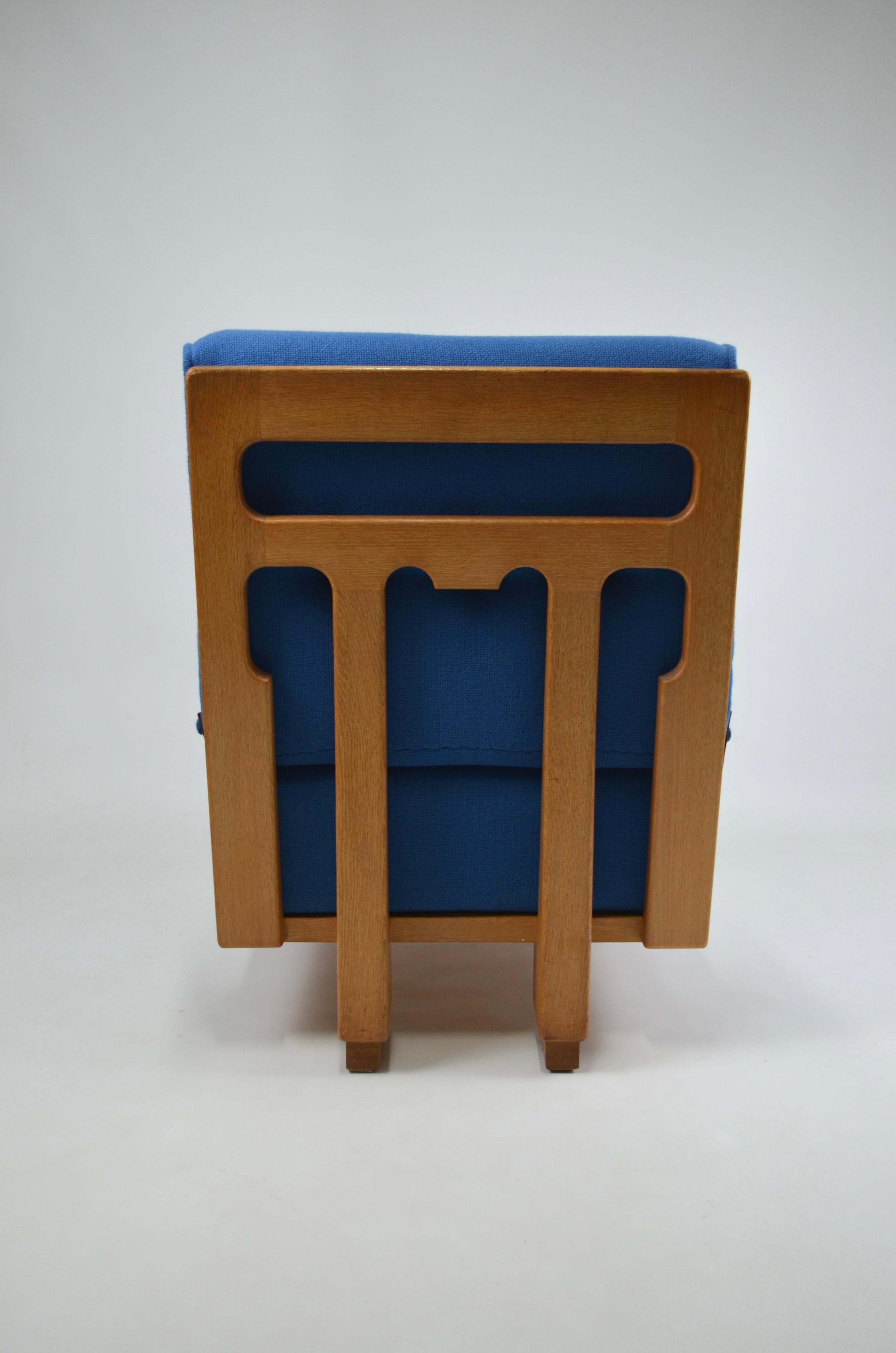 Elmyre lounge chair by Guillerme & Chambron for votre Maison, 1960s 10
