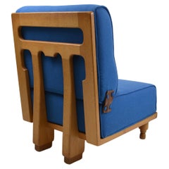 Retro Elmyre lounge chair by Guillerme & Chambron for votre Maison, 1960s