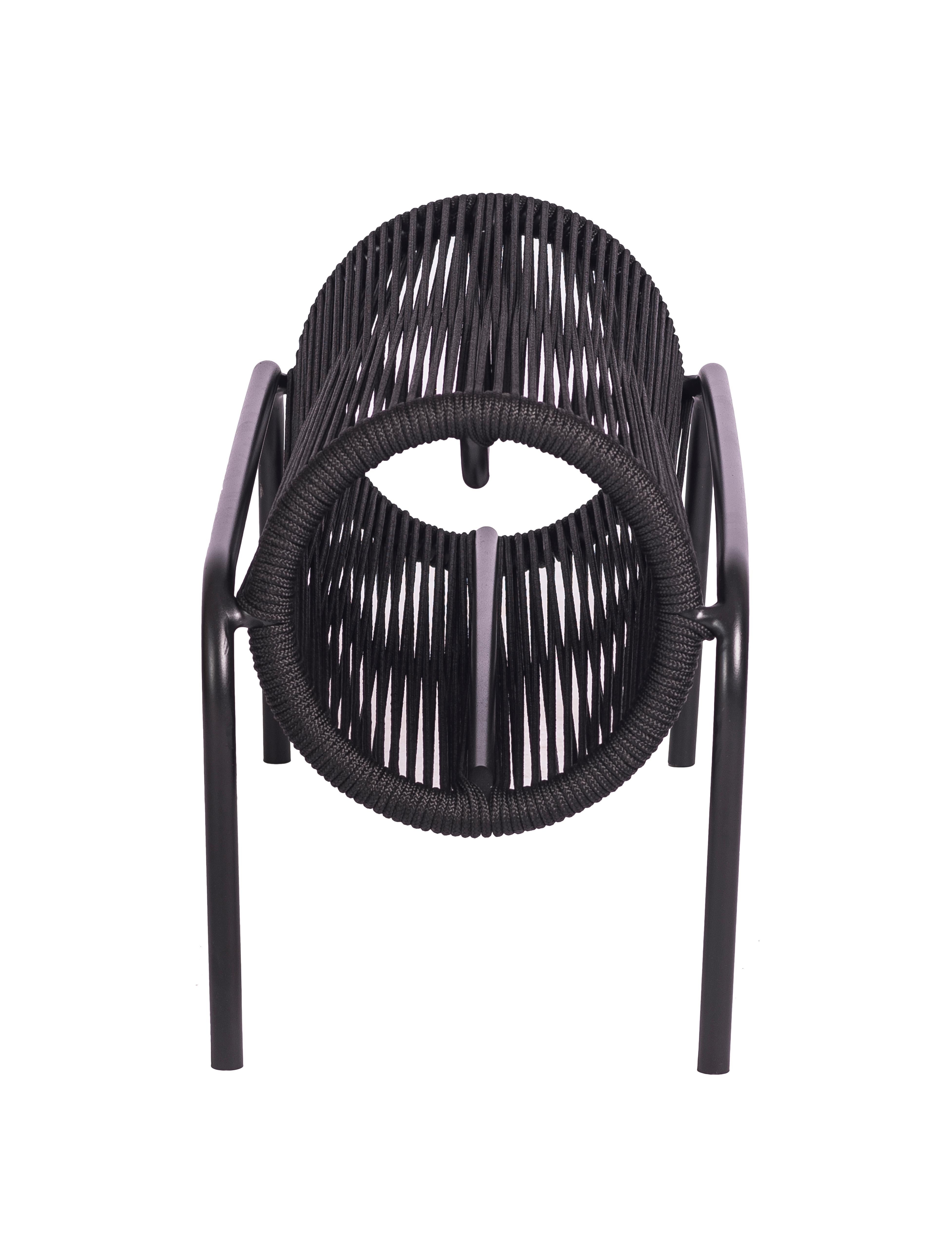 outdoor metal footstool