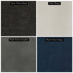 Elodie Chair in Plush Velvet by Christiane Lemieux