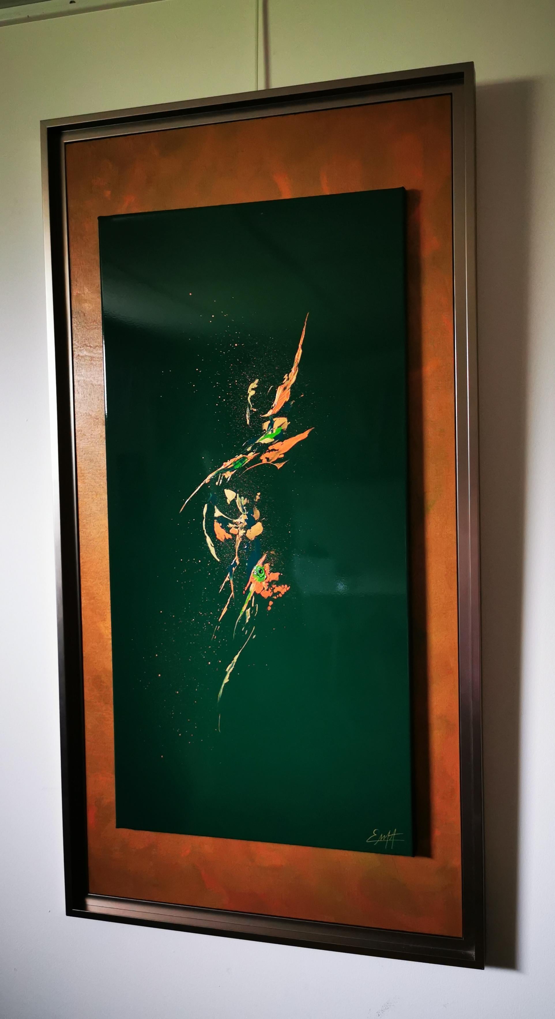 Arte contemporáneo francés de Elodie Dollat - Ondolindë VI en venta 2